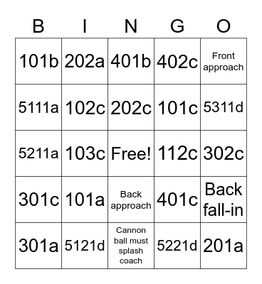 Squeaky clean fresh Bingo Card