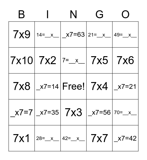MMR 7's House Bingo Card