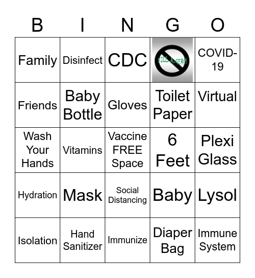 Jennifer's  Bingo Card