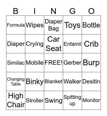 D2D Uverse Bingo Card