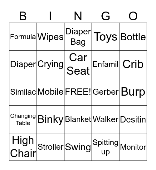 D2D Uverse Bingo Card