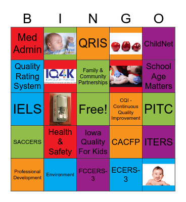 QRS/IQ4K BINGO Card