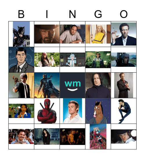 Anti-Heroes! Bingo Card