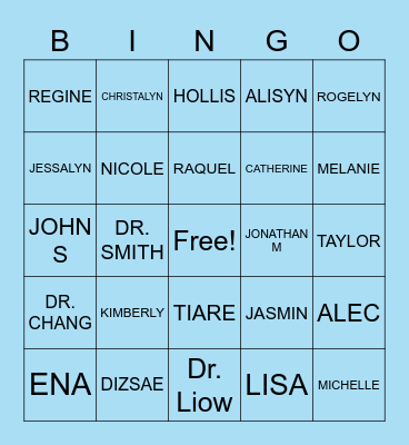 HPN BINGO! Bingo Card