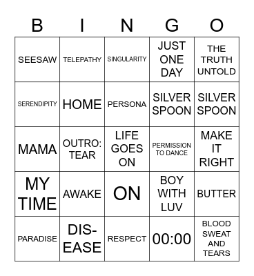 S0PE_L0VER Bingo Card