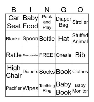 Winnie the Pooh Bingo Card