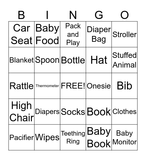 Winnie the Pooh Bingo Card