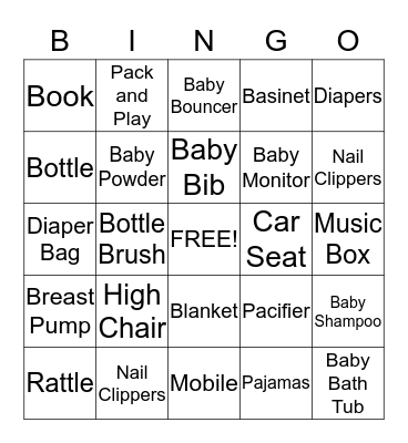 Winnie the Pooh Bingo Card