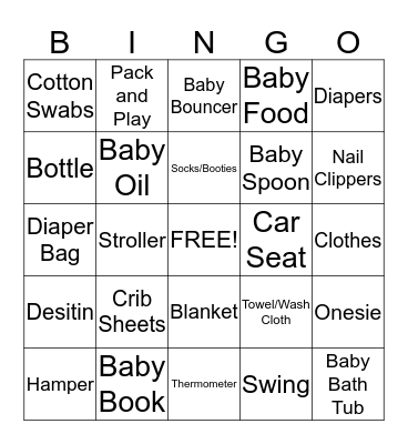 Winnie the Pooh Bingo Card