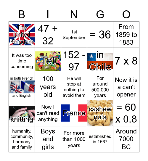 BVIS Q&A Bingo 2 Bingo Card
