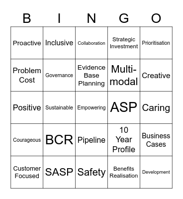 NDSI BINGO Card