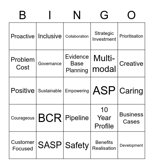 NDSI BINGO Card
