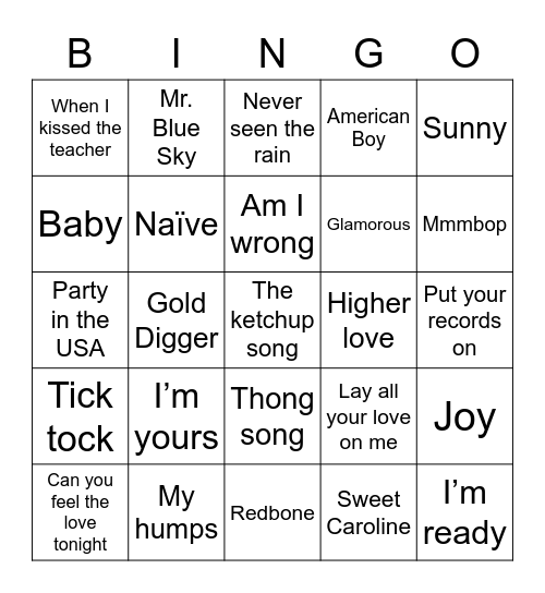 Let's Do Stuff! Lockdown Bingo Card