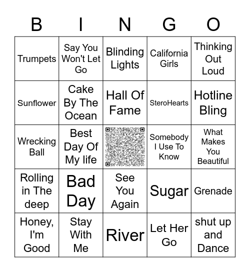 2010's-2020 Bingo Card