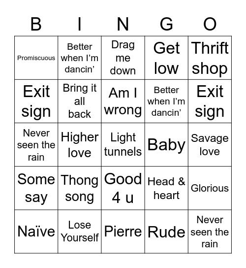 Let's Do Stuff! Lockdown Bingo Card