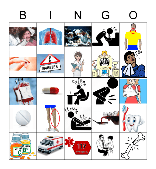 LA SALUD Bingo Card