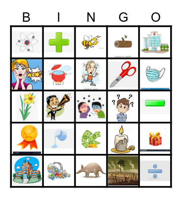 English class bingo! Bingo Card