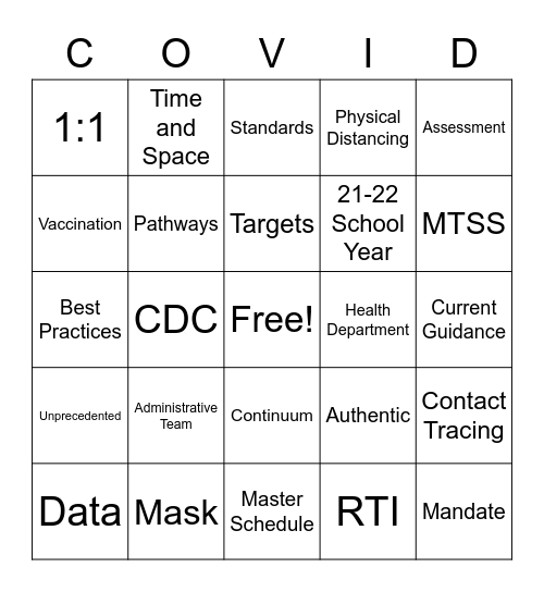 Opening Day 2021! Bingo Card