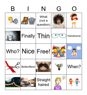 Sp 4 Vocab Review Bingo Card