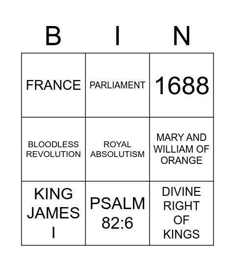 bingo :D Bingo Card