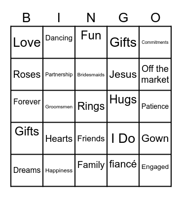 #GeorgeGotSandy Bingo Card