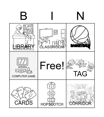 Break Time! Bingo Card