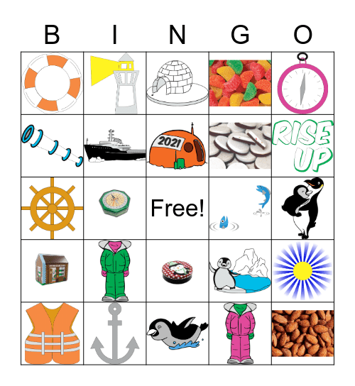 2021 Fall Product Bingo Card