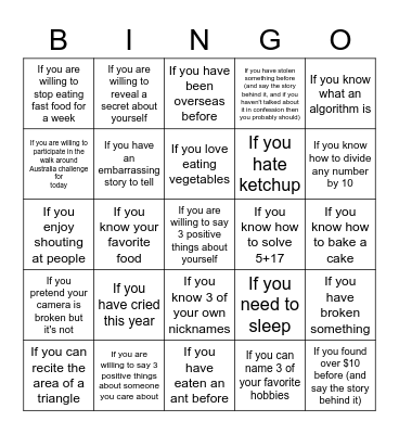 ICT BINGO FUN Bingo Card