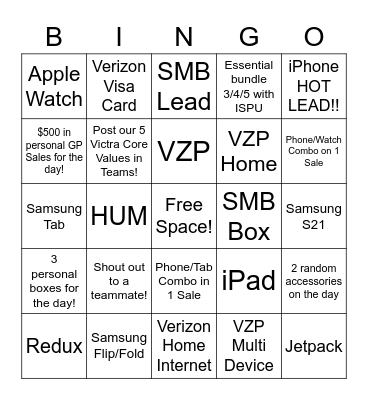 S Minnesota BINGO! Bingo Card
