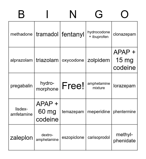 Camili Raya Bingo Card