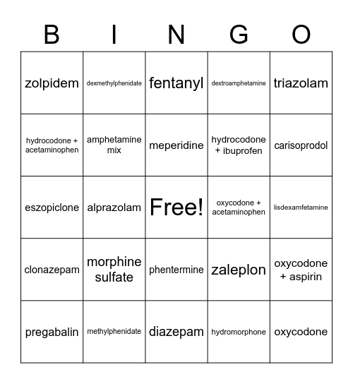 Gaddiel Garcia Bingo Card