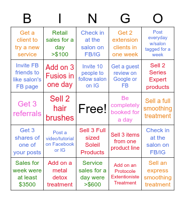 Omar's Bingo Card