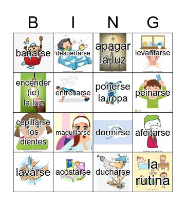 Loteria Bingo Card