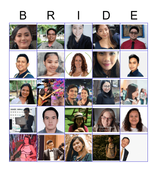 Find the Guest Bingo Card