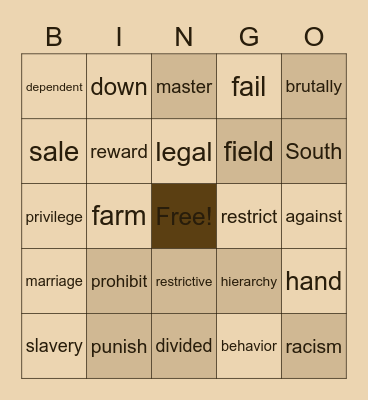 TEAM UNA BINGO Card