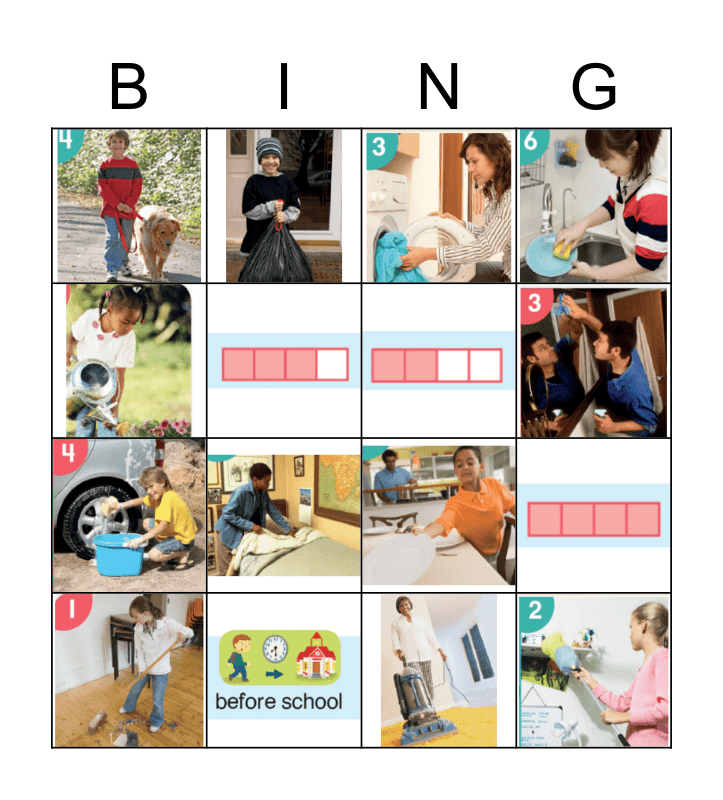 SKB U6 L1&2 Review Bingo Card