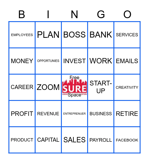 Business Bingo Card