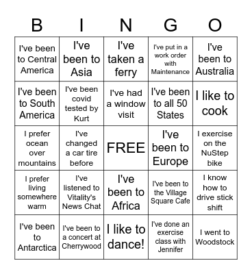 Put on shelf by 4:00 today to earn Bingo Bucks Bingo Card