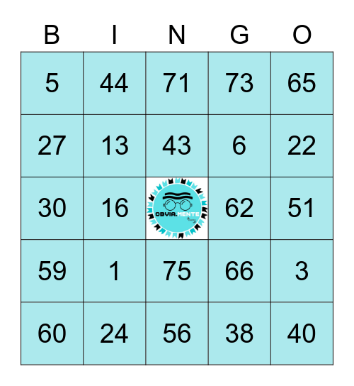 Tricotando Bandeirinhas - ÓBVIA.MENTE Bingo Card