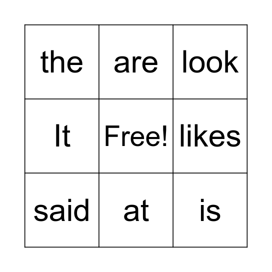 Round Bingo Card