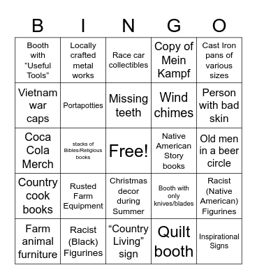 Midwest BINGO Card