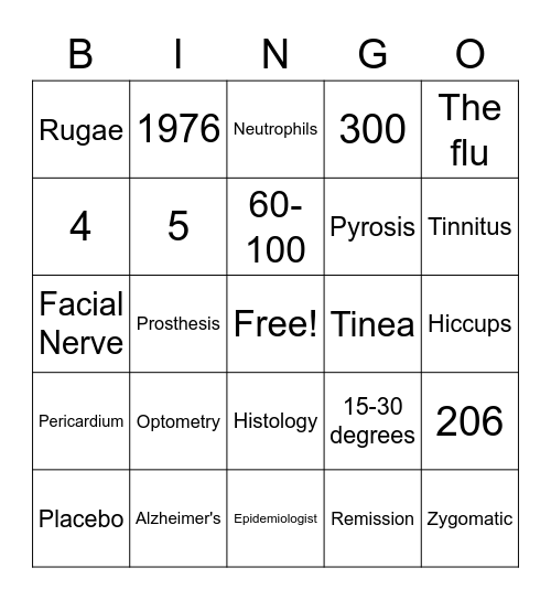 CLUB MED Bingo Card