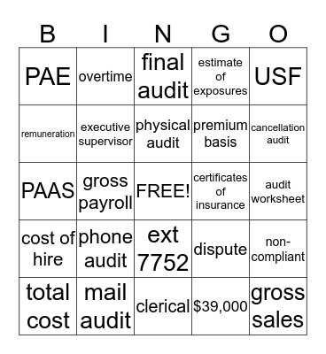 First 48 Days  Bingo Card