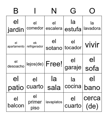 poooop Bingo Card