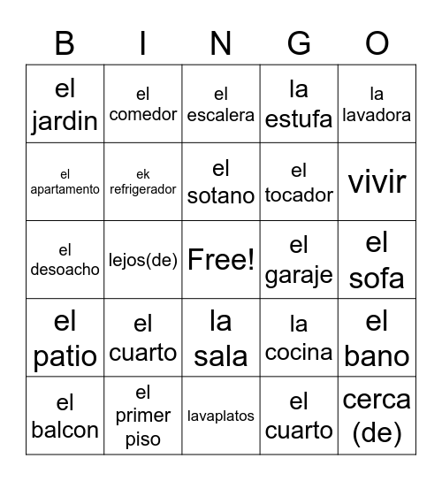 poooop Bingo Card