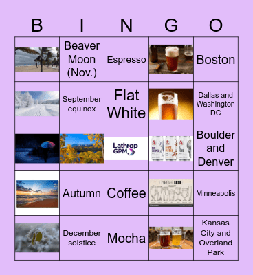 Boulder LGPM - Fall 2021 Bingo Card