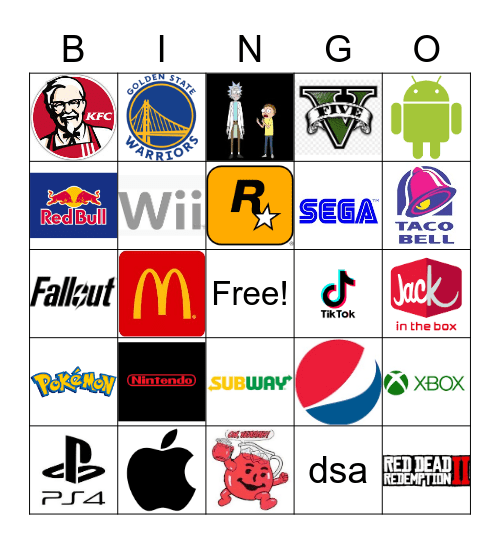 Logo Bingo Card