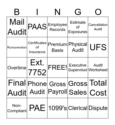 The First 48 Days Bingo Card