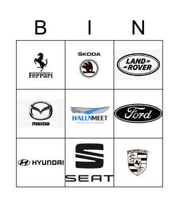 HallnMeet Bingo Card