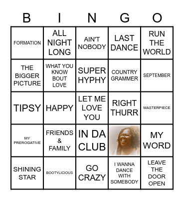 ALL ABOUT SYLVIA Bingo Card